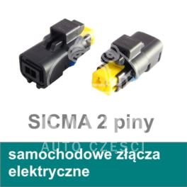 wtyczka typu wtyk 2-piny SICMA - do samochodów francuskich