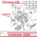 regulator nagrzew.moduł Citroen C5 I -08.2004 +/-AC (oryginał Citroen)