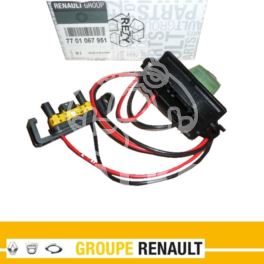 regulator wentylatora nagrzewnicy - moduł Renault TWINGO II rezystor - oryginał Renault