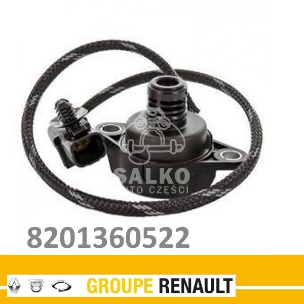 Elektrozawór Automatycznej Skrzyni Biegów Dp0 Renault - Regulator Ciśnienia - Oryginał Renault
