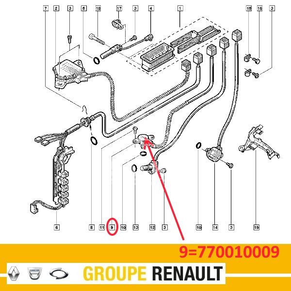 Czujnik Ciśnienia Oleju Citroen, Peugeot, Renault Do Automatu Dp0/ Al4 - Zamiennik Jakości Oryginału
