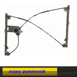 mechanizm podnoszenia szyby CLIO III prawy 3D elektryczny bez silnika - nowy zamiennik