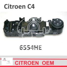 przełącznik podnoszenia szyby - panel lewy Citroen C4 (nowy oryginał Citroen)