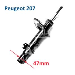 amortyzator Peugeot 207 przód prawy HB 1,4 (oryginał Peugeot)