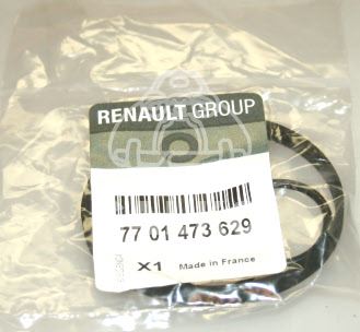 Uszczelka Chłodnicy Oleju Renault 1,5Dci 2004- Kit Do Bloku (Oem Renault)