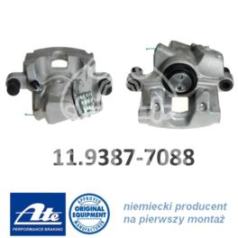 zacisk hamulcowy Citroen C5 III tylny prawy 38mm - oryginał ATE