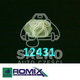 spinka listwy bocznej RENAULT Clio/ Laguna w karoserię - polski zamiennik Romix