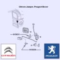 spinka zamka drzwi JUMPER/ BOXER tył do klamki zewnętrznej (oryginał Peugeot)