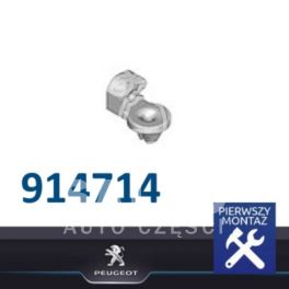 spinka cięgna mechanizmu zamka Citroen, Peugeot czarna 3mm (oryginał Peugeot)