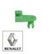 spinka zamka drzwi RENAULT (3mm) zielona - oryginał Renault