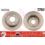 tarcza hamulcowa Citroen, Peugeot, Fiat 300x16x79x80 tył 5 2006- (oryginał TRW)