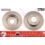 tarcza hamulcowa Citroen, Peugeot, Fiat 300x24x80x65,5 przód 5 2006 1,7T (oryginał TRW)