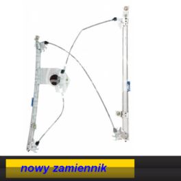 mechanizm podnoszenia szyby CLIO III prawy 5D przód elektryczny bez silnika - nowy zamiennik