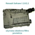 obudowa filtra powietrza Renault SAFRANE 2,0/2,2 - używana nr 7700852517