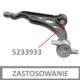 silentblock - tulejka wahacza Citroen Jumper/ Peugeot BOXER/ DUCATO przód przednia - zamiennik francuski SASIC