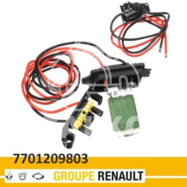 regulator wentylatora nagrzewnicy - moduł CLIO III/ MODUS rezystor - oryginał Renault