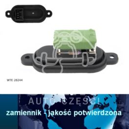 regulator nagrzewnicy - moduł Citroen JUMPER I/II rezystor +AC (nowy zamiennik)