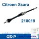 półoś Citroen XSARA 1,4/1,5D MA prawa ABS (CR-25) - nowe - zamiennik GSP