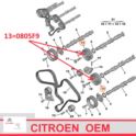 koło wałka rozrządu Citroen/ Peugeot/ Renault 3,0-V6 wariator (oryginał z sieci Peugeot)