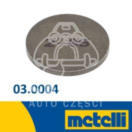 płytka regulacji zaworu FIAT 33x2,65mm - zamiennik włoski Metelli