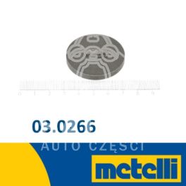 płytka regulacji zaworu C/P/R/F 40,00x4,35mm - zamiennik włoski Metelli