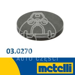 płytka regulacji zaworu C/P/R/F 40,00x4,45mm - zamiennik włoski Metelli