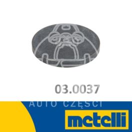płytka regulacji zaworu FIAT 33x4,30mm - zamiennik włoski Metelli