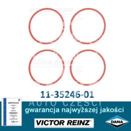 uszczelka kolektora ssącego Citroen, Peugeot 1,6-16v TU5J4 (x4) oring (niemiecki producent REINZ)