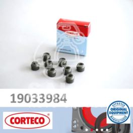 uszczelniacz zaworu Citroen, Peugeot, Renault 7mm KPL 8szt - producent CORTECO