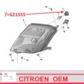 oprawka żarówki migacza Citroen C2/ C3 Pluriel typu PY21W - oryginał Citroen