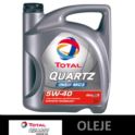 olej silnikowy 5W40 syntetyk (5L) Quartz INEO MC3 (VW) - francuski oryginał Total