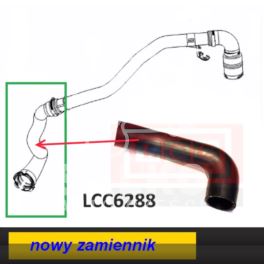 przewód powietrza Renault Master III 2,3dCi Bi-Turbo po 2014 od intercoolera do turbosprężarki - nowy zamiennik - samo kolano in