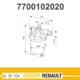 obudowa filtra paliwa Renault 1,9D F8Q 96- BOSCH - oryginał Renault