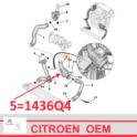 rezonator poboru powietrza Citroen Nemo 1,4HDi (oryginał Citroen)