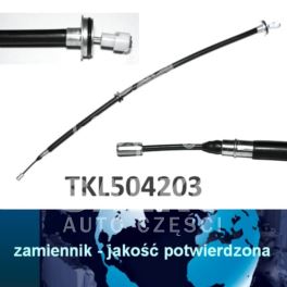 linka hamulcowa Renault GRAND SCENIC II elektryczny prawa - nowa w zamienniku