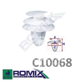 spinka tapicerki Citroen, Peugeot boczki wewnętrzne - polski zamiennik Romix