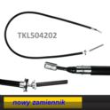 linka hamulcowa ESPACE IV (elektryczny) lewa 1700 mm - nowa w zamienniku