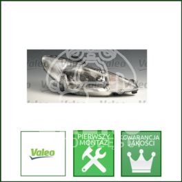 reflektor Peugeot 206 prawy H4/ele VALEO