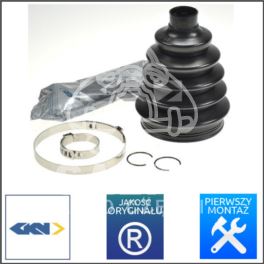 osłona przegubu Citroen, Peugeot 77x23 tpl/K. KIT - producent niemiecki GKN