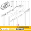 listwa drzwi Renault MASTER III lewy bok - nowa w oryginale nr 828210160R