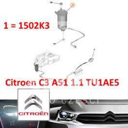 pochłaniacz par paliwa Citroen C3 II 1,1 60KM/ DS3 - nowy oryginał Citroen