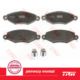 klocki hamulcowe Peugeot 206 do 10.2000r system BOSCH (producent niemiecki TRW)