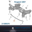 drążek ramy zawieszenia silnika Peugeot 1007 przód - nowy oryginał Peugeot