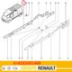 listwa drzwi Renault MASTER III prawe przesuwne - nowa w oryginale nr 828210160R
