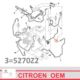 przewód LHM Citroen XANTIA regul/zaw.bezp.4,5/2018mm (oryginał Citroen)