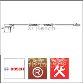 czujnik ABS CLIO II 2002- przód BOSCH - niemiecki producent Bosch