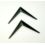 znak Citroen BERLINGO 1999- firmowy atrapy (oryginał Citroen)