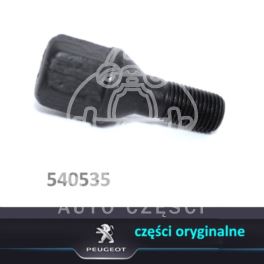 śruba felgi stalowej Citroen, Peugeot M12x1,25-52,8 KL19mm cz (oryginał Peugeot)