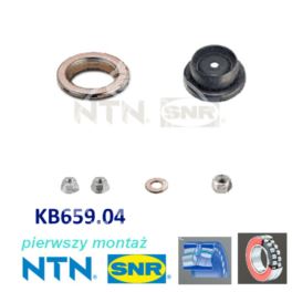 poduszka amortyzatora Peugeot 405 92-96 KIT - francuski oryginał SNR