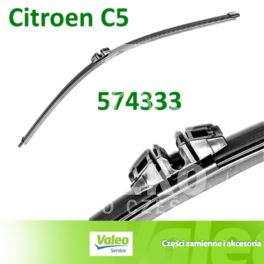 pióro wycieraczki 400mm x1szt. TYŁ płaska Citroen C5 II HB - OE Valeo